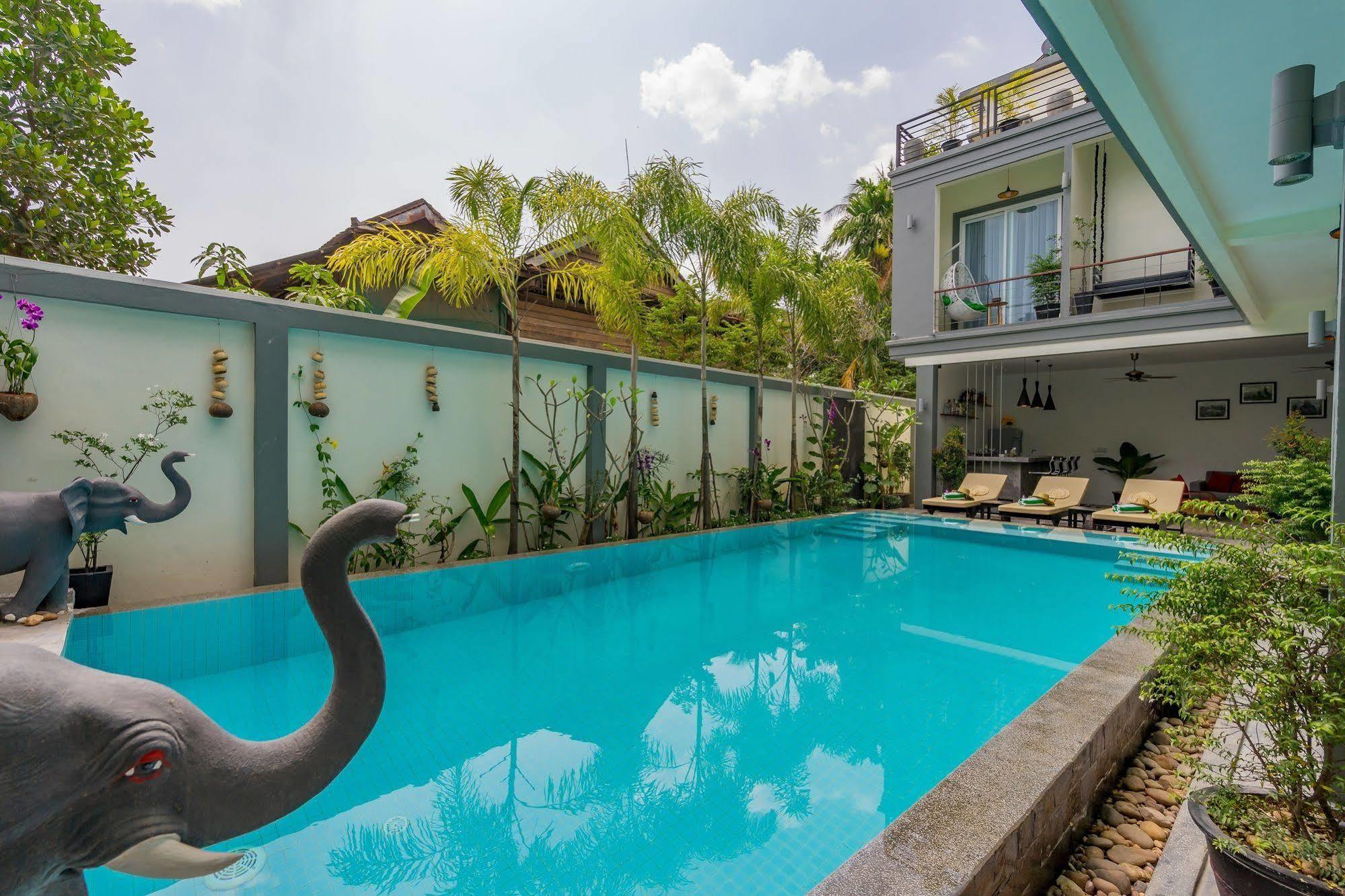 Vilada Angkor Boutique Sziemreap Kültér fotó