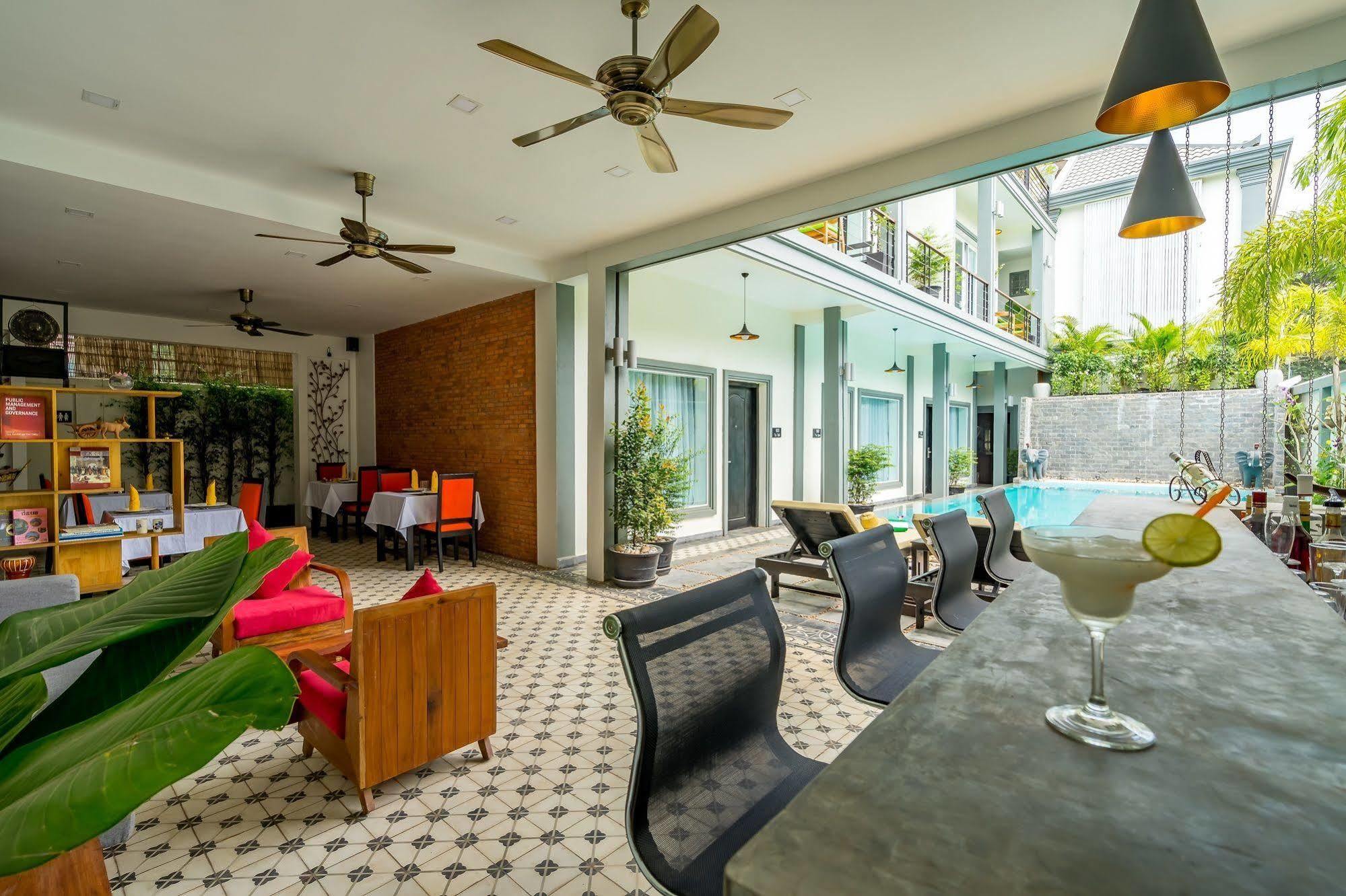 Vilada Angkor Boutique Sziemreap Kültér fotó
